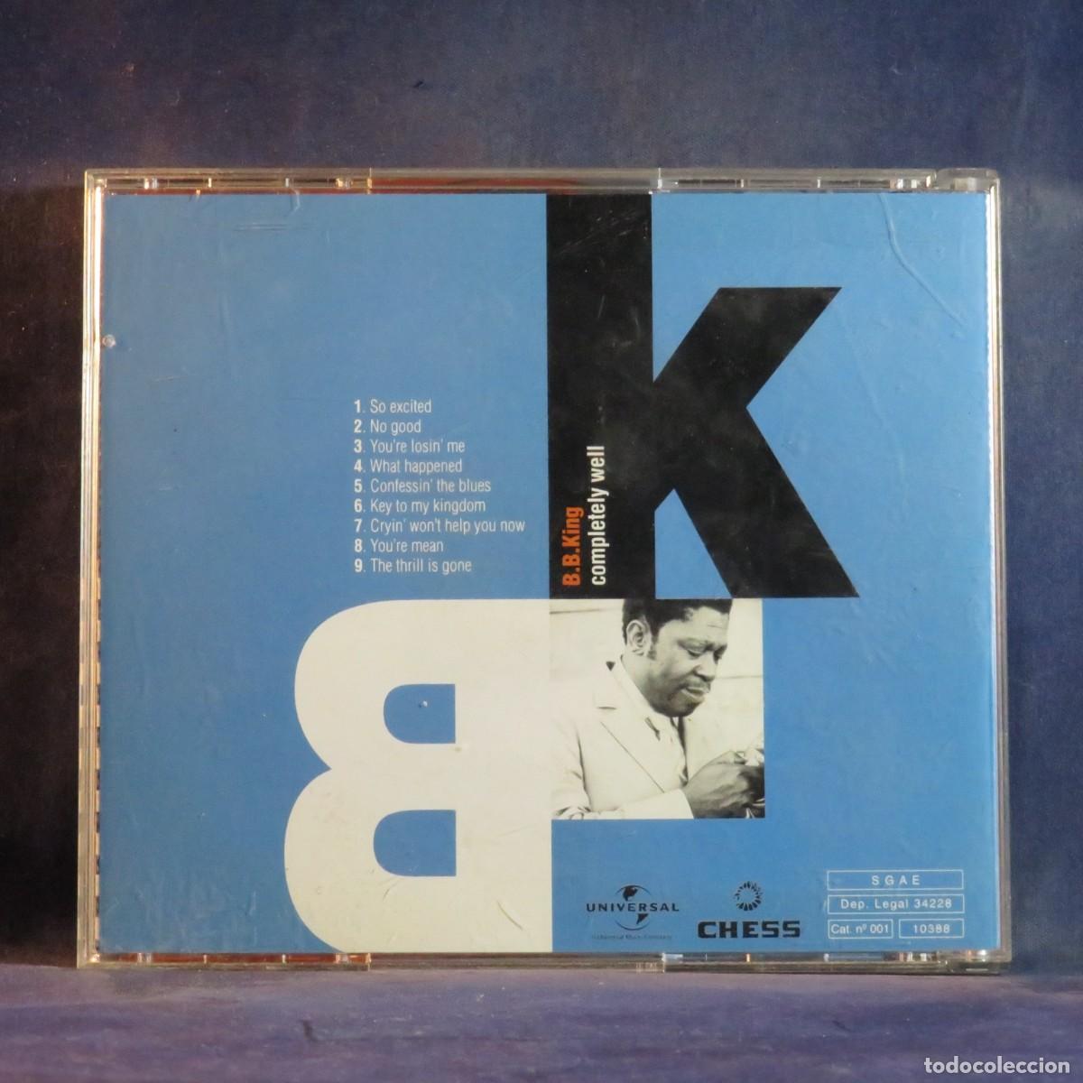 CDs de m&uacute;sica: B.B. KING &ndash; COMPLETELY WELL - CD - Foto 2