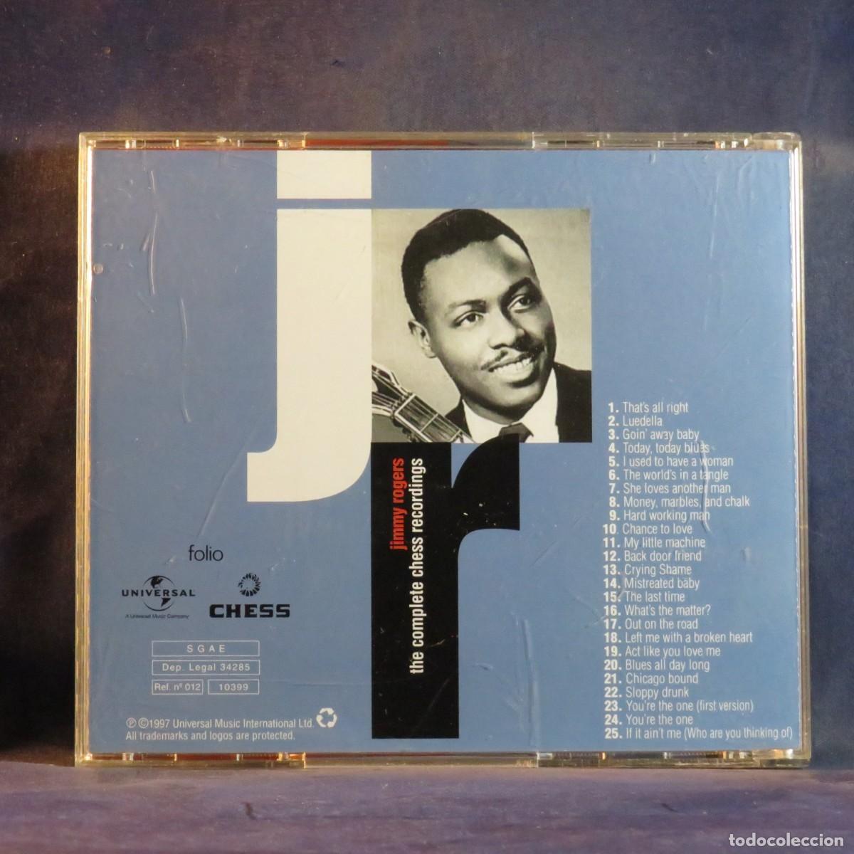 CDs de m&uacute;sica: JIMMY ROGERS &ndash; THE COMPLETE CHESS RECORDINGS - CD - Foto 2