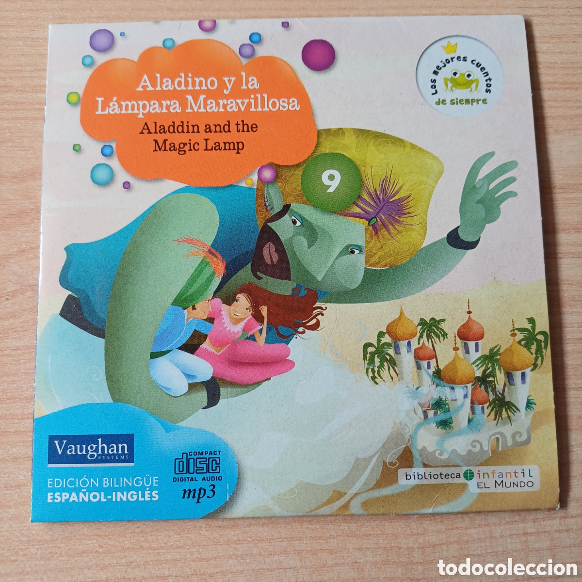 CDs de Musique: ALADINO Y LA LAMPARA MARAVILLOSA CD LOS MEJORES CUENTOS DE SIEMPRE EDICION BILING&Uuml;E VAUGHAN