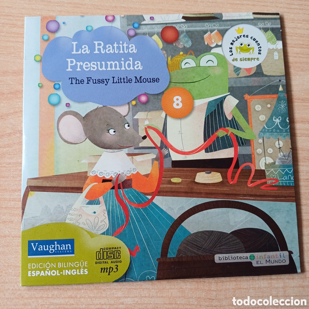 CDs de M&uacute;sica: LA RATITA PRESUMIDA CD LOS MEJORES CUENTOS DE SIEMPRE EDICION BILING&Uuml;E VAUGHAN