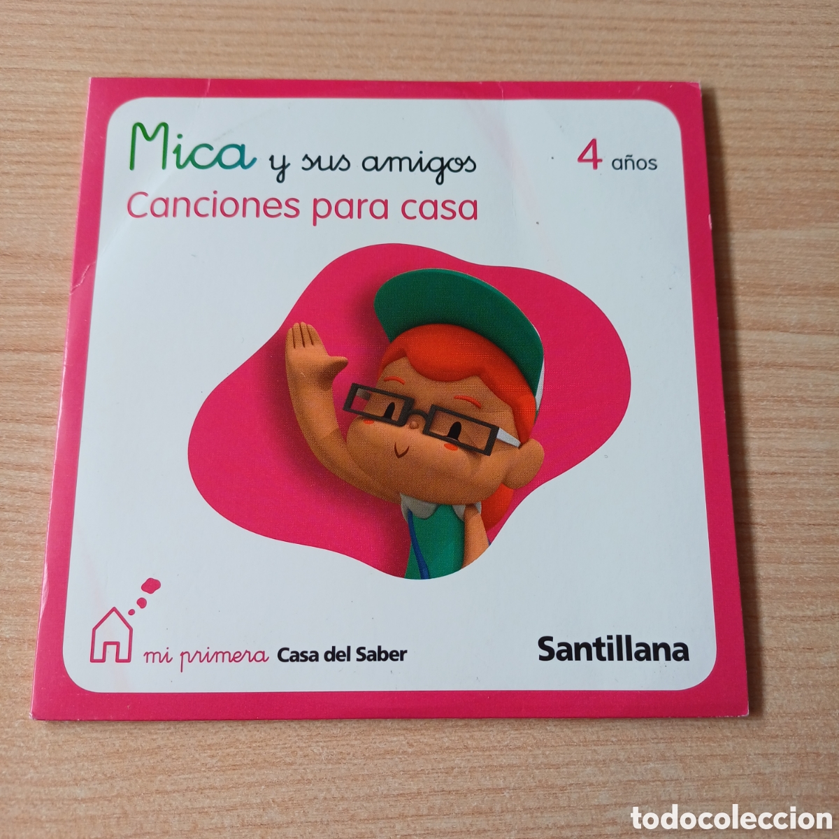 CDs de M&uacute;sica: MICA Y SUS AMIGOS CANCIONES PARA CASA SANTILLANA 4 A&Ntilde;OS CD