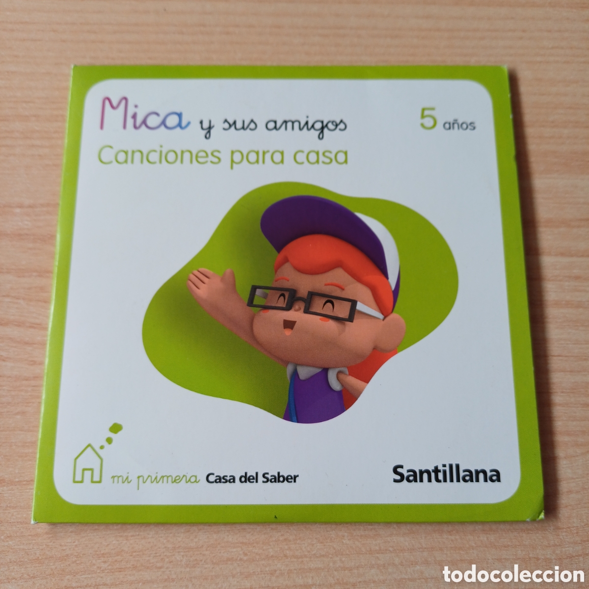 CDs de M&uacute;sica: MICA Y SUS AMIGOS CANCIONES PARA CASA SANTILLANA 5 A&Ntilde;OS CD