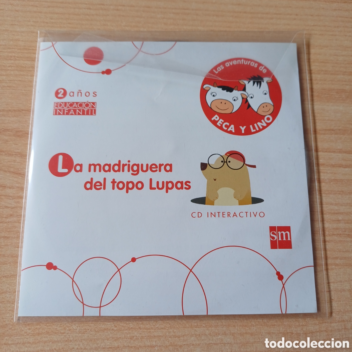 CDs de M&uacute;sica: LA MADRIGUERA DEL TOPO LUCAS LAS AVENTURAS DE PECA Y LINO CD SM 2 A&Ntilde;OS