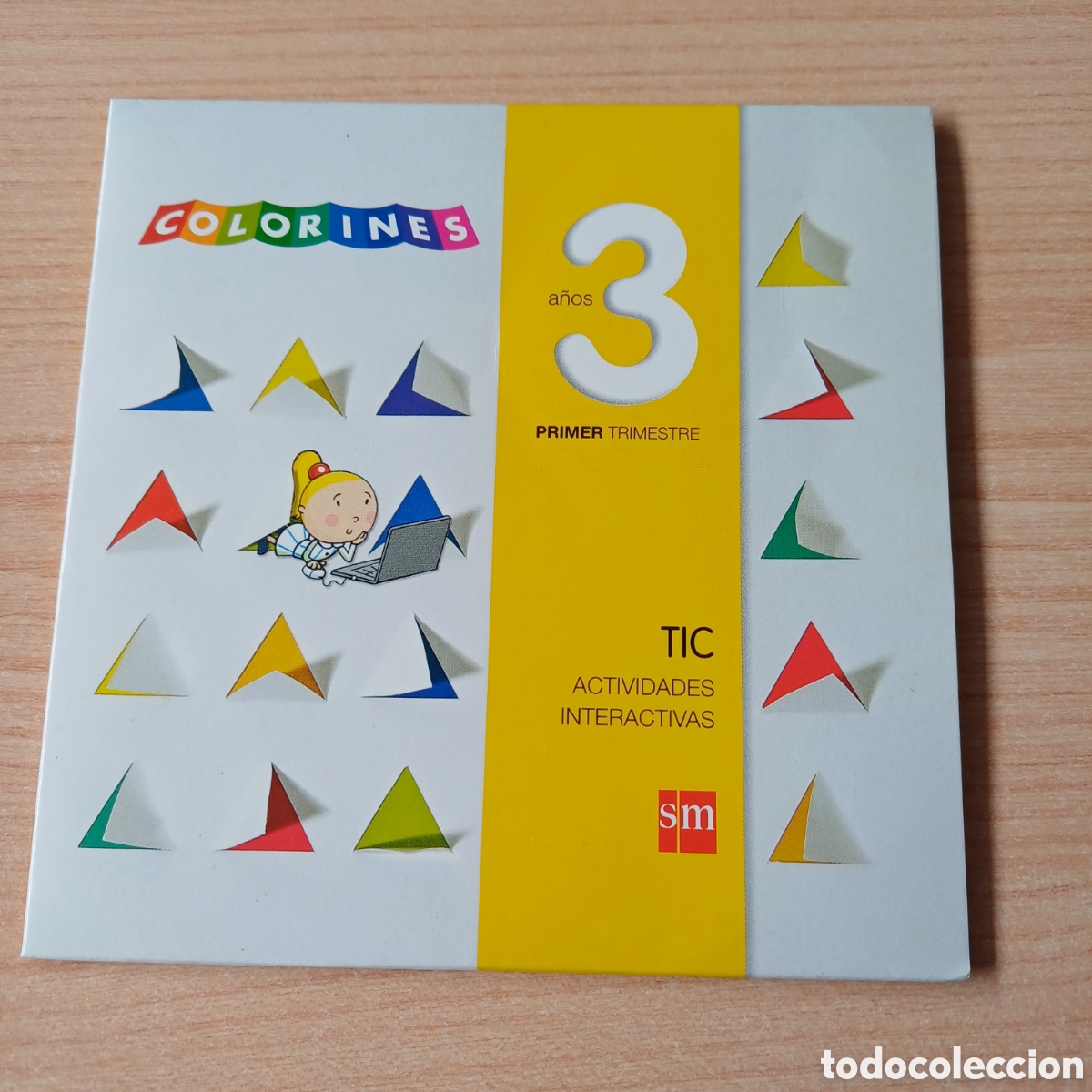 CDs de M&uacute;sica: COLORINES TIC PRIMER TRIMESTRE 3 A&Ntilde;OS CD SM