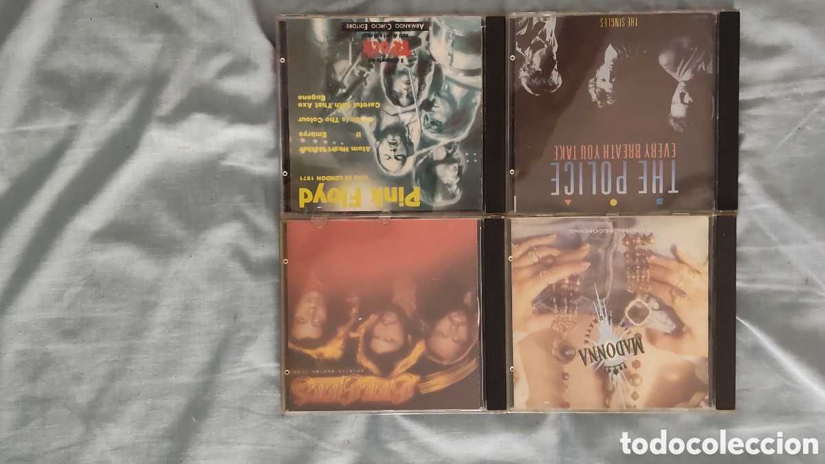 CDs de M&uacute;sica: Lote CDs pop/rock 90'S Pink Floyd, Madonna