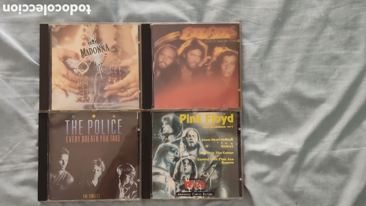 Music CDs: CDs pop/rock 90'S Pink Floyd, Madonna