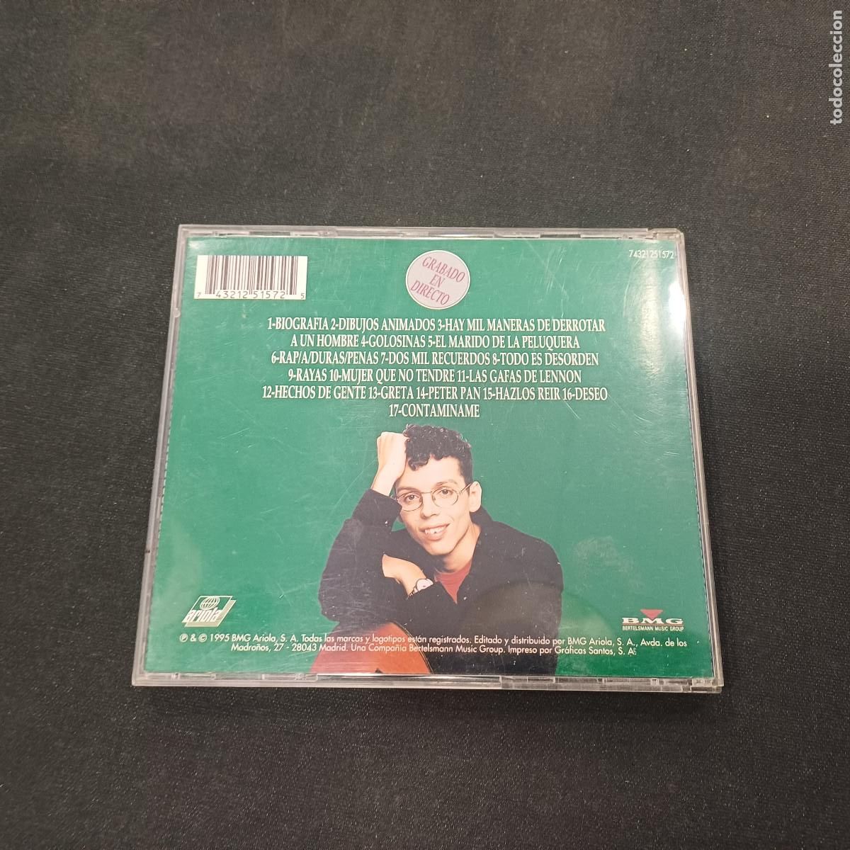 CDs de m&uacute;sica: PEDRO GUERRA/GOLOSINAS/CD. - Foto 3