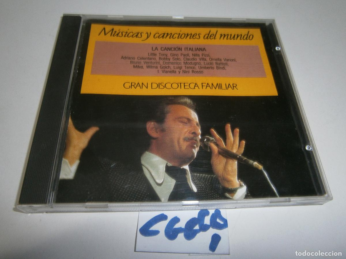 CDs de M&uacute;sica: ANTIGUO CD - MUSICA Y CANCIONES DEL MUNDO - LA CANCION ITALIANA