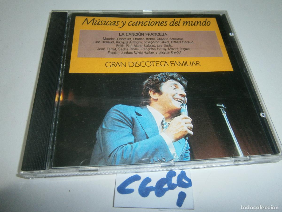CDs de M&uacute;sica: ANTIGUO CD - MUSICA Y CANCIONES DEL MUNDO - LA CANCION FRANCESA