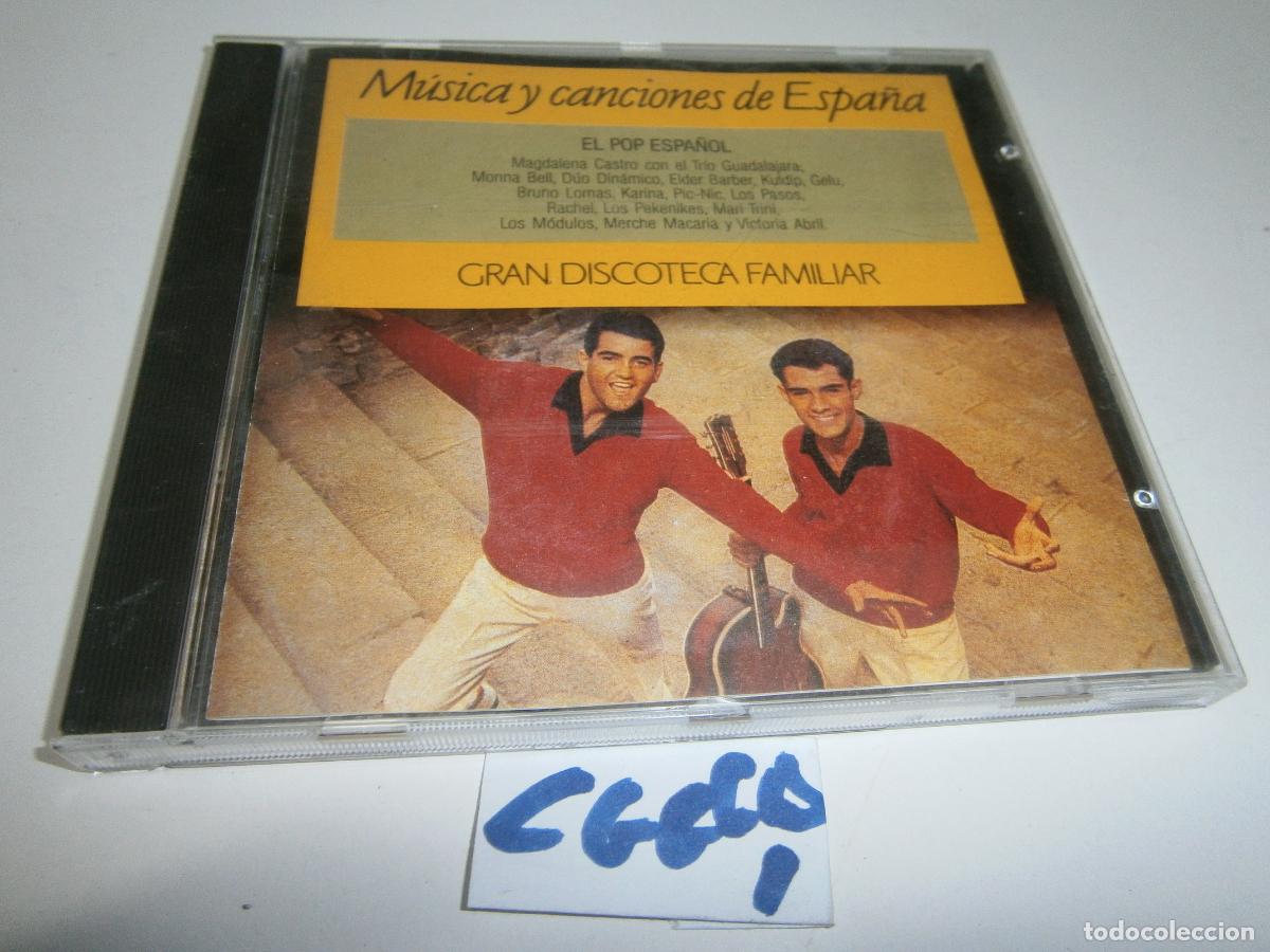 CDs de M&uacute;sica: ANTIGUO CD - MUSICA Y CANCIONES DE ESPA&Ntilde;A - EL POP ESPA&Ntilde;OL