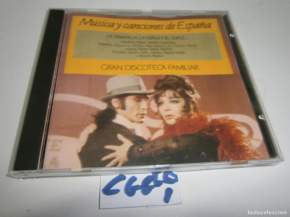 CDs de M&uacute;sica: ANTIGUO CD - MUSICA Y CANCIONES DE ESPA&Ntilde;A - LA TONADILLA, LA COPLA Y EL CUPLE
