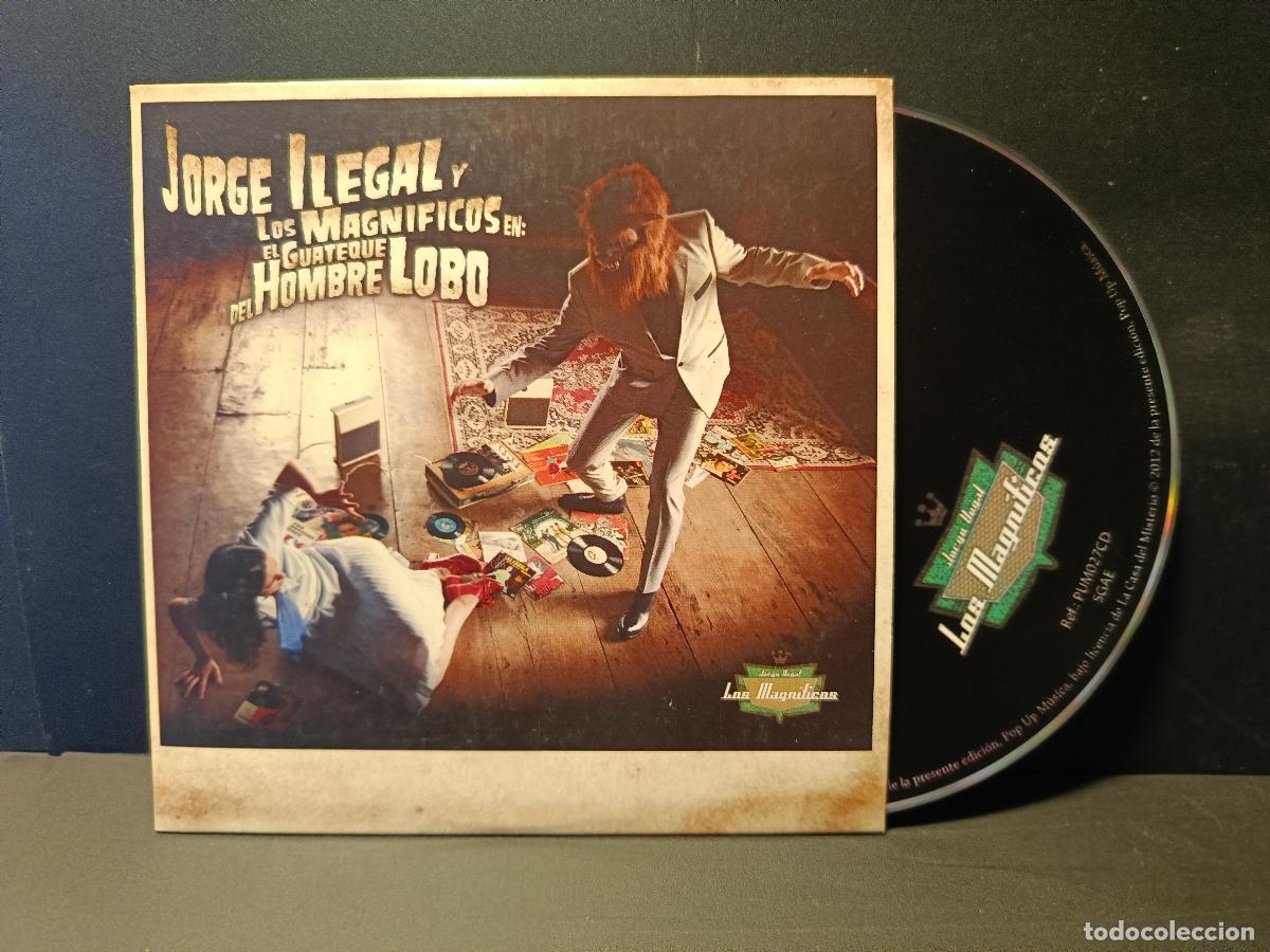 CDs de M&uacute;sica: jorge ilegal y los magnificos cd carton el guateque del hombre lobo pepeto