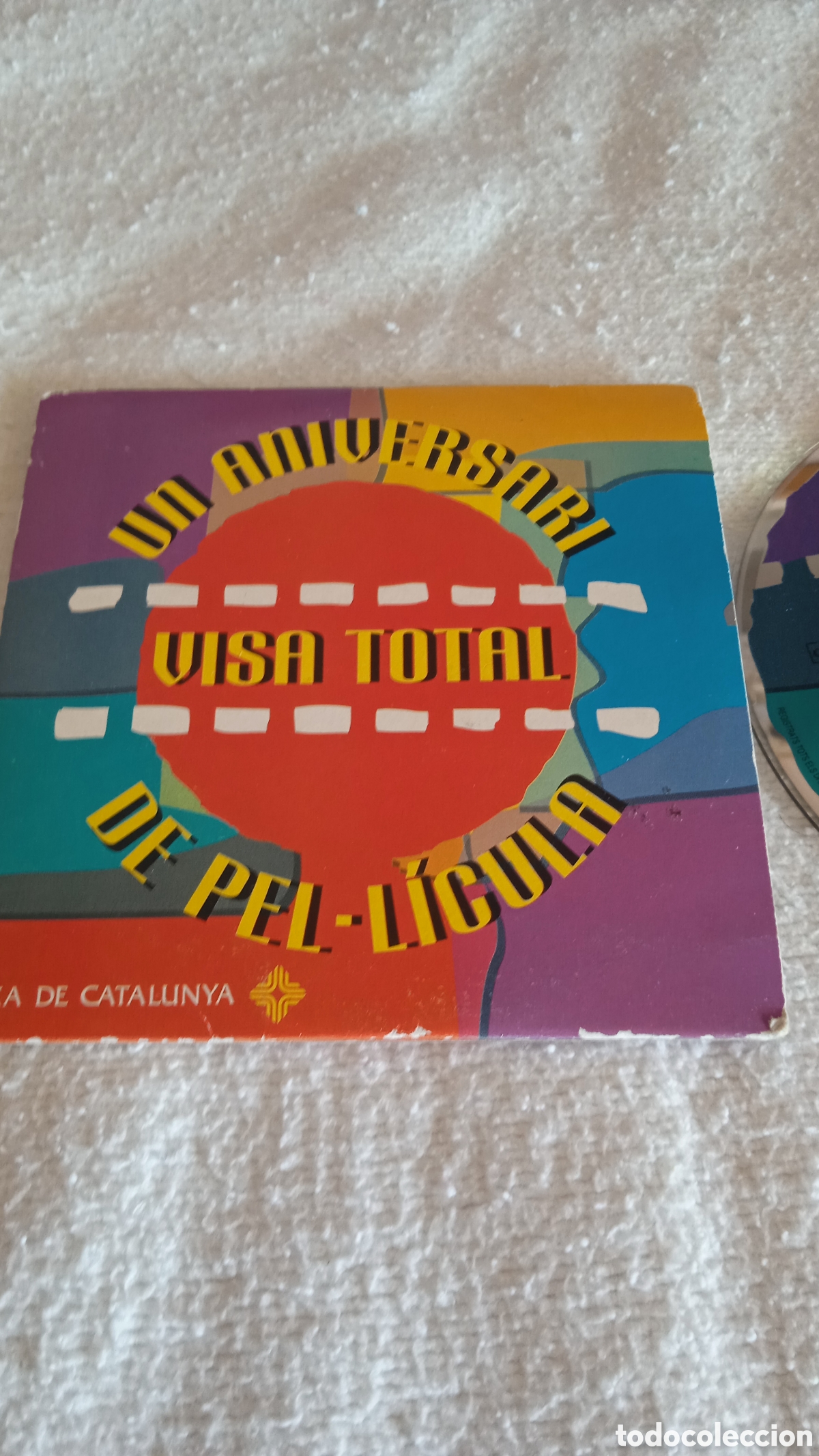 CDs de M&uacute;sica: CD promocional vintage &rdquo;Un Aniversari Visa Total de Pel&middot;l&iacute;cula&rdquo; &ndash; Caixa de Catalunya