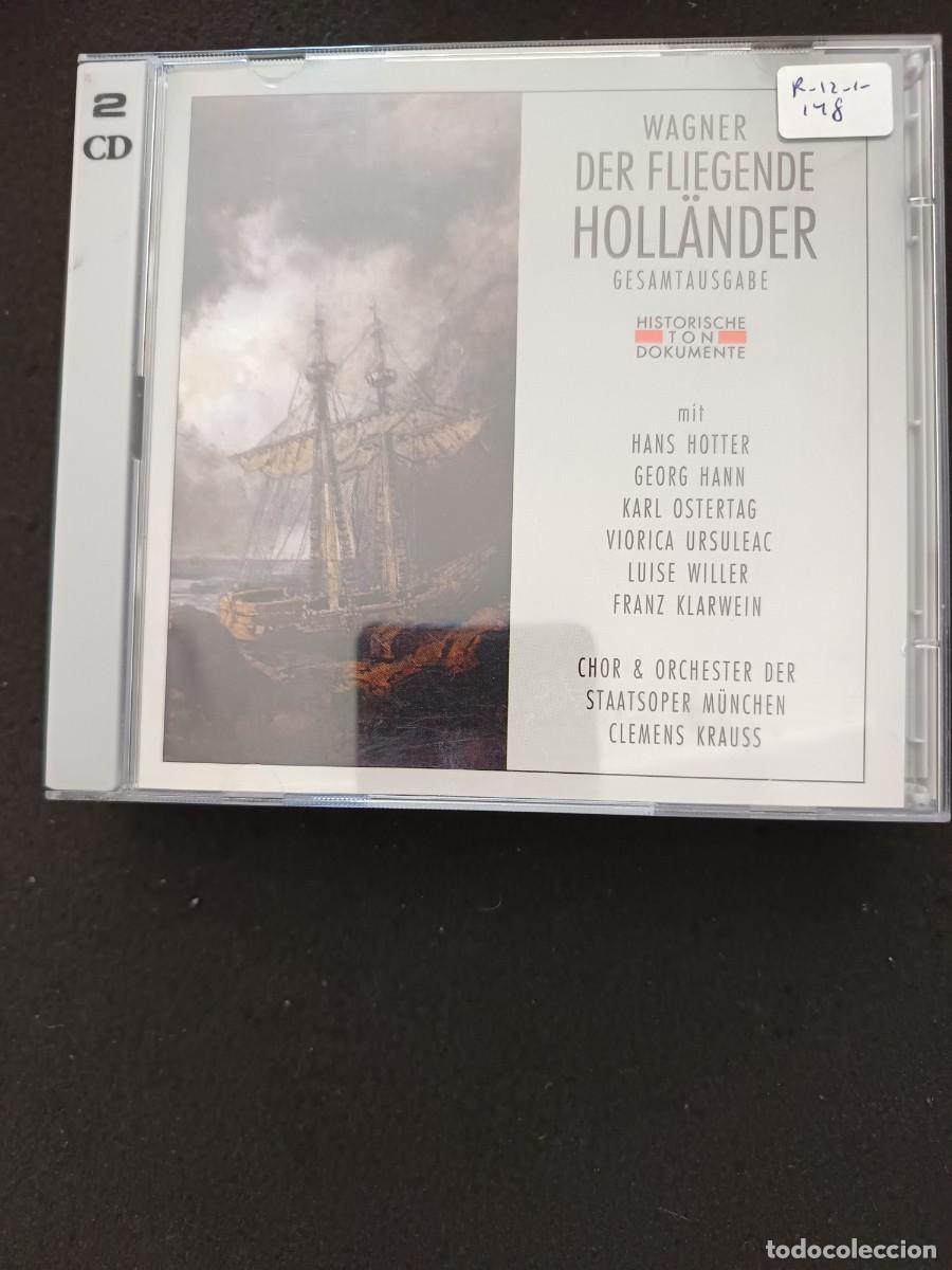 CDs de M&uacute;sica: 2 CD. WAGNER. DER FLIEGENDE HOLL&Auml;NDER. GESAMTAUSGABE. DIR.: CLEMENS KRAUSS