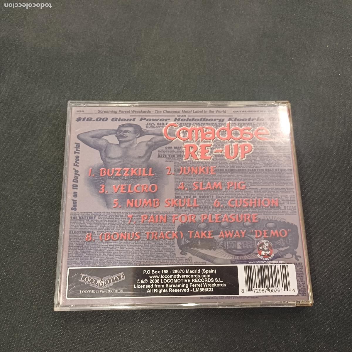 CDs de m&uacute;sica: COMADOSE/RE-UP/CD METAL. - Foto 3