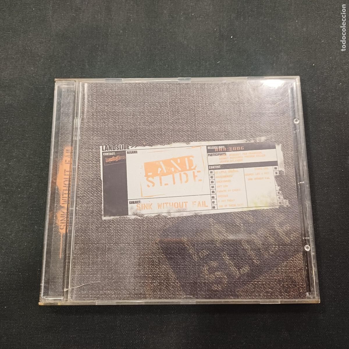 CDs de m&uacute;sica: LANDSLIDE/SINK WITHOUT FAIL/CD METAL. - Foto 1