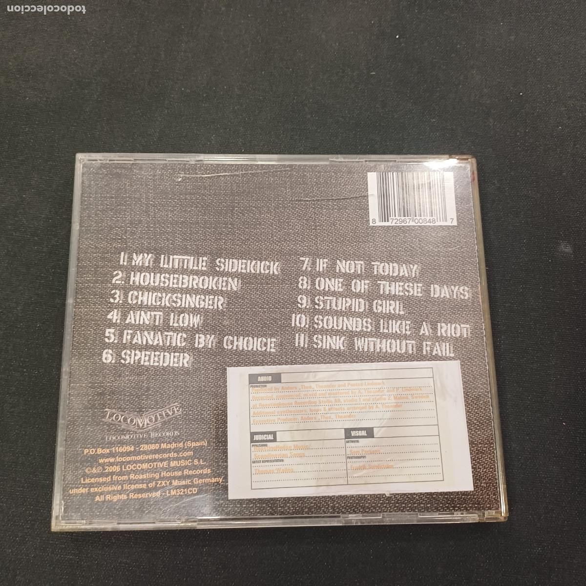 CDs de m&uacute;sica: LANDSLIDE/SINK WITHOUT FAIL/CD METAL. - Foto 3