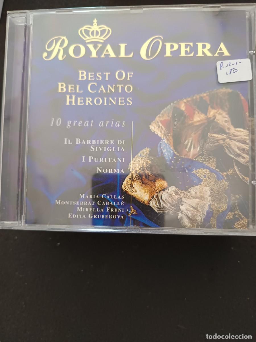 CDs de M&uacute;sica: ROYAL OPERA. BEST OF BEL CANTO HEROINES. 10 GREAT ARIAS: IL BARBIERE DI SIVIGLIA, I PURITANI, NORMA