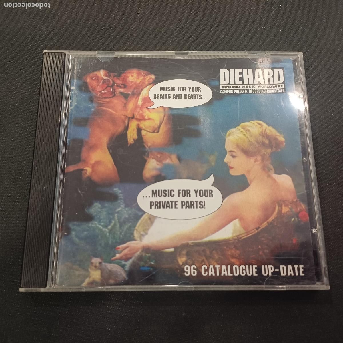 CDs de m&uacute;sica: DIEHARD/96 CATALOGE UP-DATE/COMPILATION CD. - Foto 1