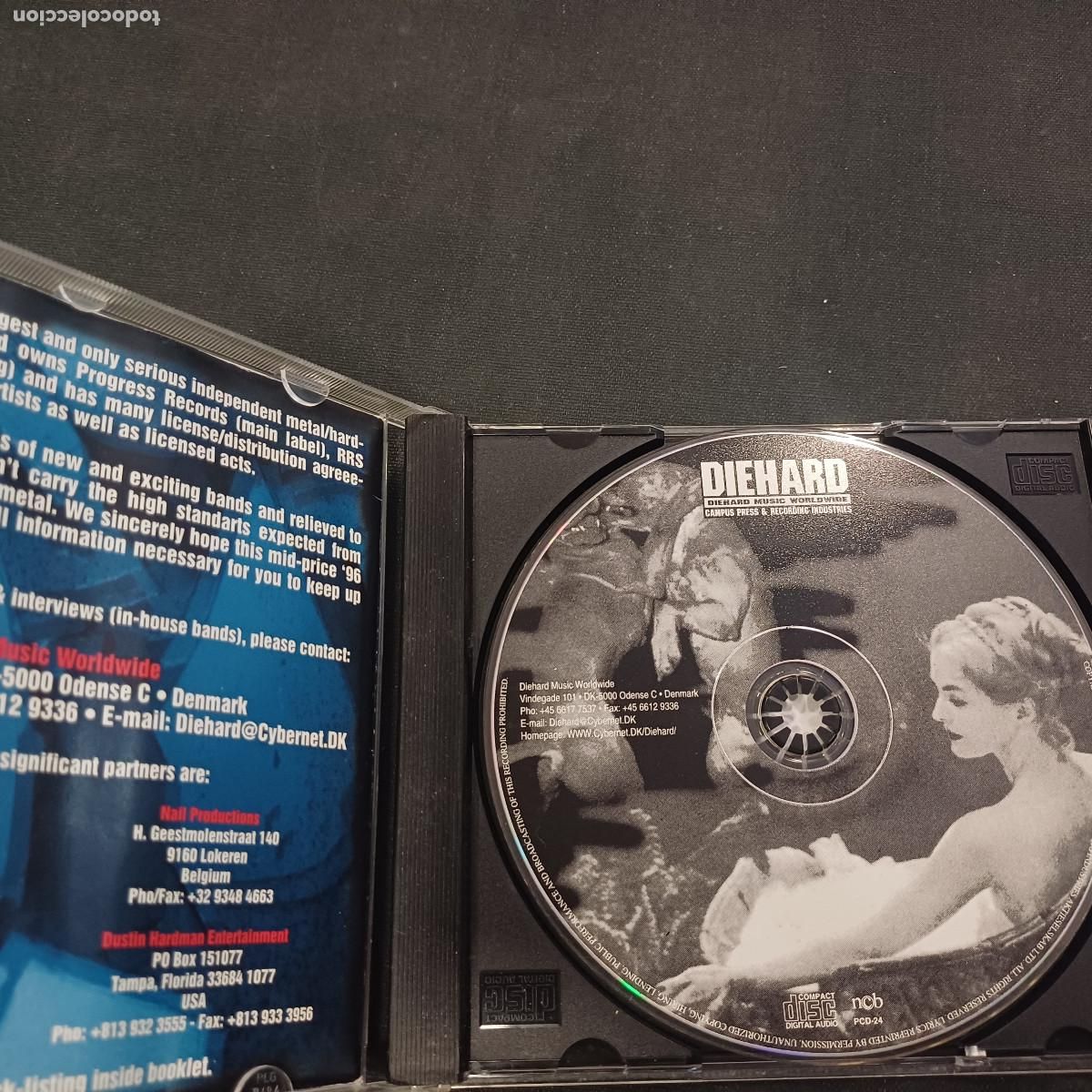 CDs de m&uacute;sica: DIEHARD/96 CATALOGE UP-DATE/COMPILATION CD. - Foto 2