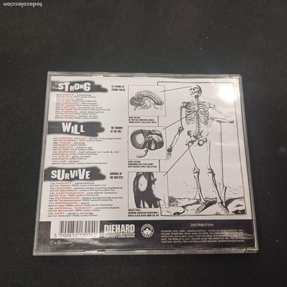 CDs de m&uacute;sica: DIEHARD/96 CATALOGE UP-DATE/COMPILATION CD. - Foto 3