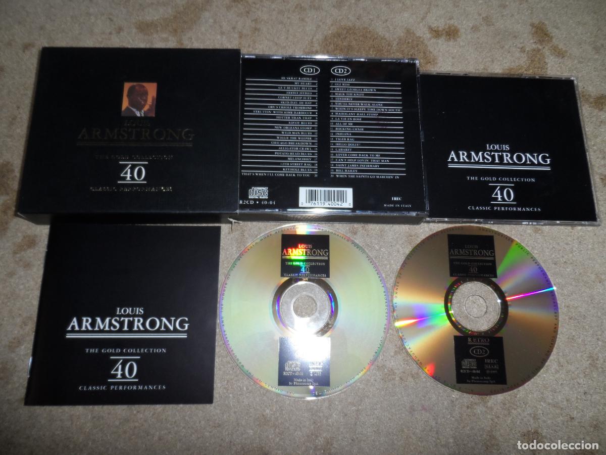 CDs de M&uacute;sica: LOUIS ARMSTRONG - 40 THE GOLDEN COLLECTION