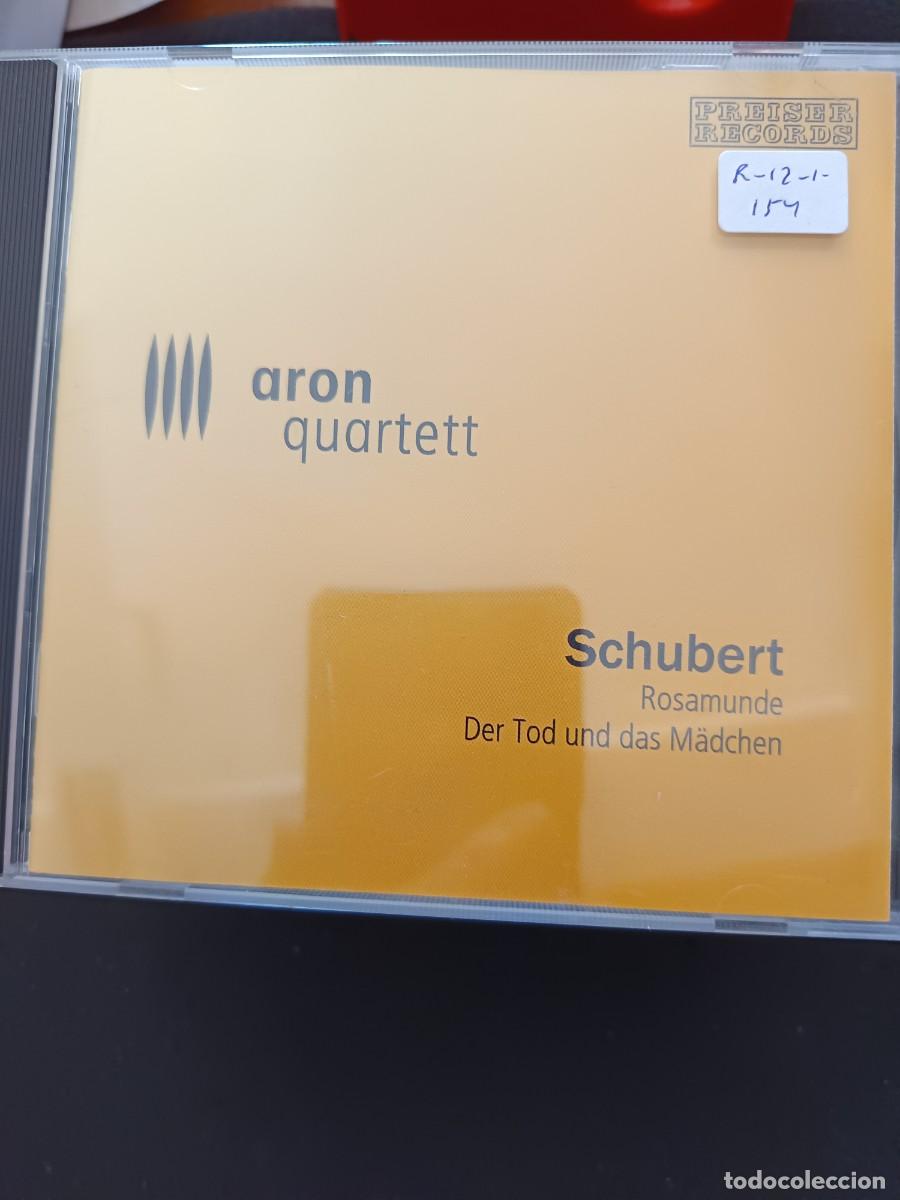 CDs de M&uacute;sica: SCHUBERT: ROSAMUNDE / DER TOD UND DAS M&Auml;DCHEN. ARON QUARTET