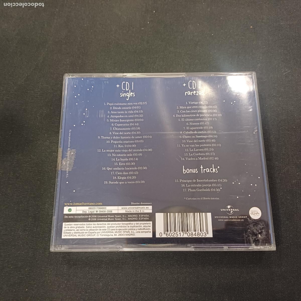 CDs de m&uacute;sica: ISMAEL SERANO/EL VIAJE DE ROSETTA/CD 2 DISCOS. - Foto 5