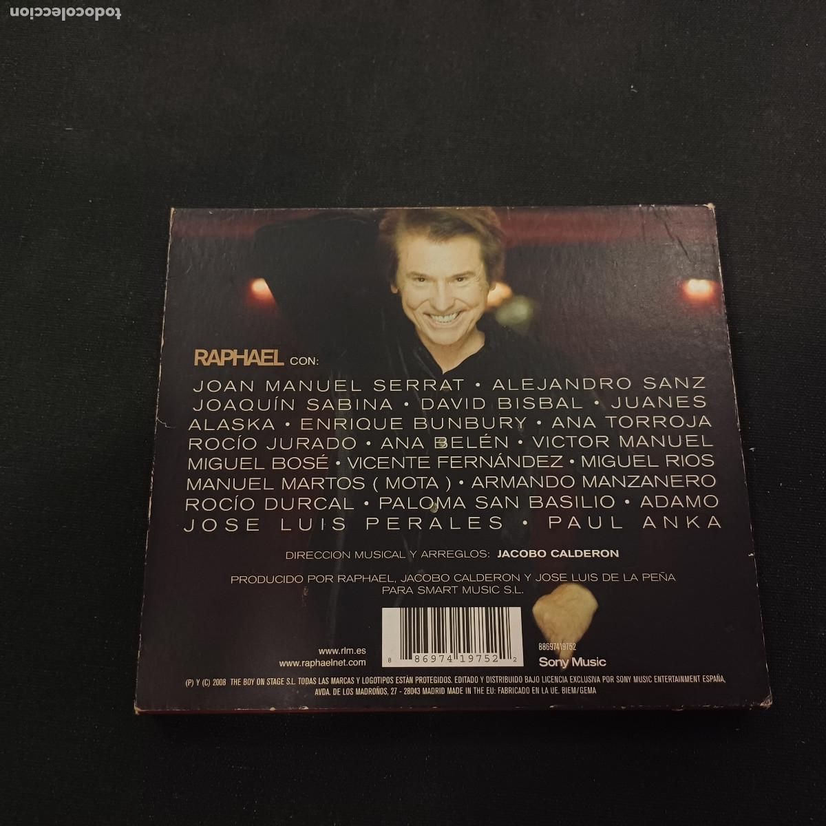 CDs de m&uacute;sica: RAPHAEL/50 A&Ntilde;OS DESPUES/CD. - Foto 3
