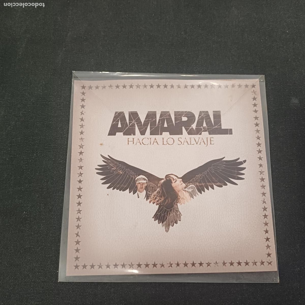 CDs de M&uacute;sica: AMARAL/HACIA LO SALVAJE/CD 12 CANCIONES.