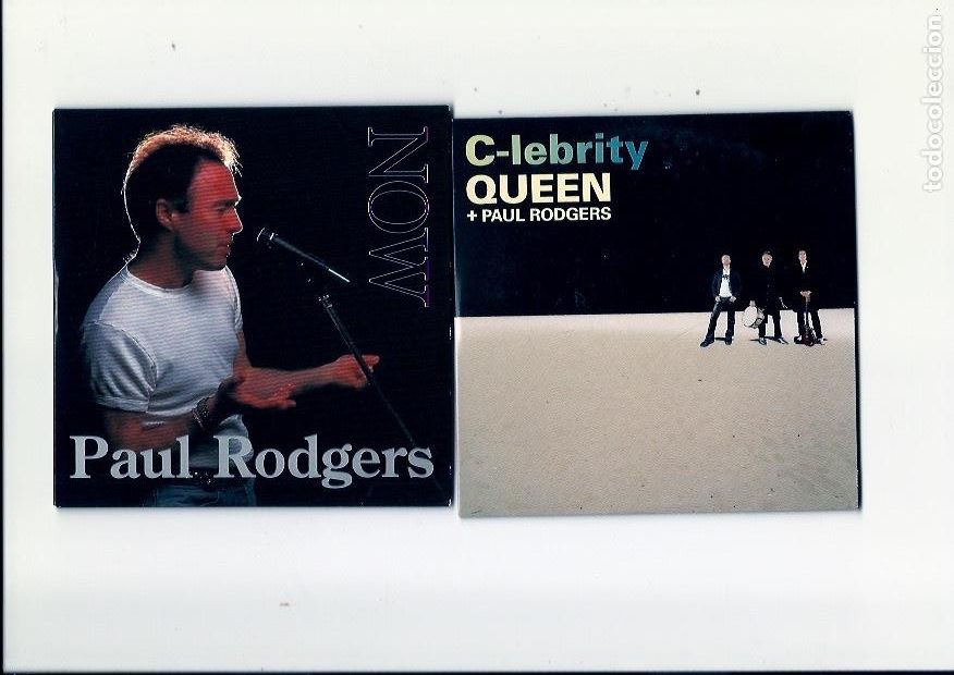 CDs de M&uacute;sica: PAUL RODGERS. Now. C-lebrity (cd album + cd single)