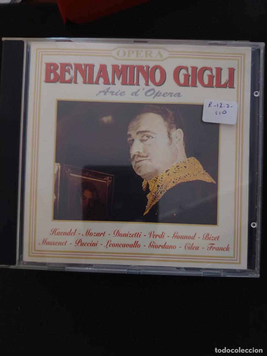 CDs de M&uacute;sica: BENIAMINO GIGLI. ARIE D'OPERA