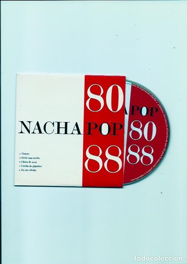 CDs de M&uacute;sica: NACHA POP. 80-88 (cd single 2004)