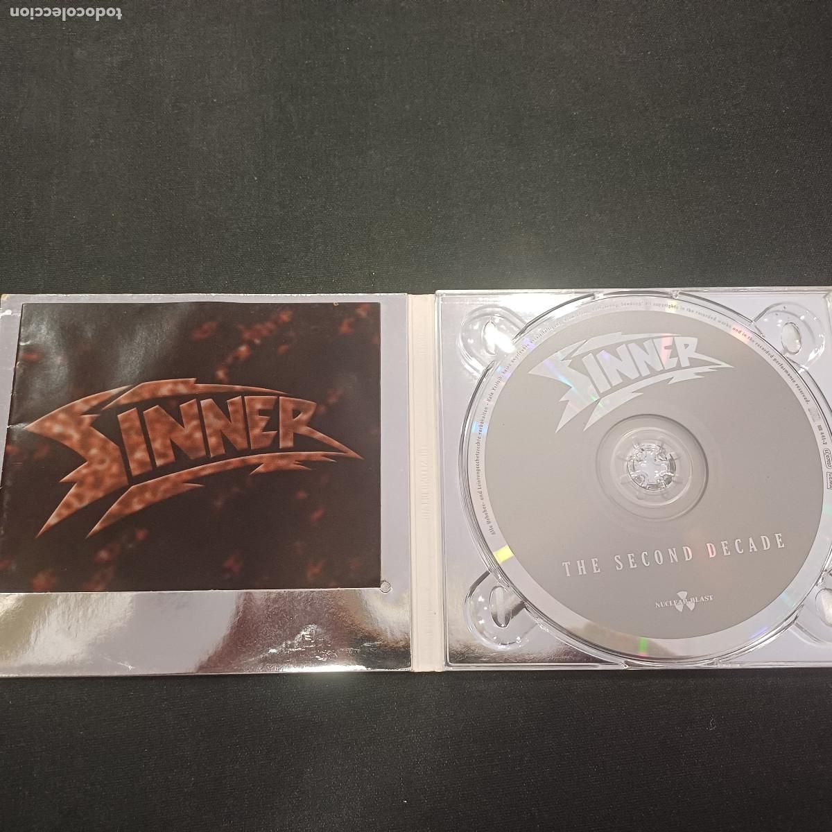 CDs de m&uacute;sica: SINNER/THE SECOND DECADE/CD METAL DIGIPACK. - Foto 2