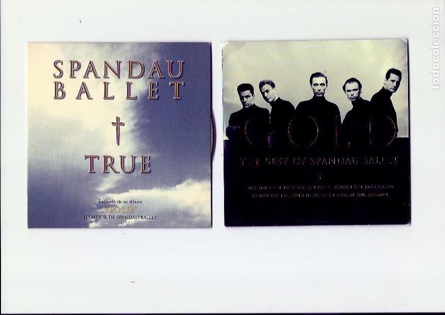 CDs de M&uacute;sica: SPANDAU BALLET. True. Gold (cd single + cd album)