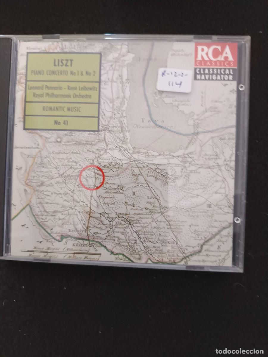 CDs de M&uacute;sica: LISZT. PIANO CONCERTO 1 & 2 / LES PR&Eacute;LUDES / HUNGARIAN RHAPSODY / LIEBESTRAUM
