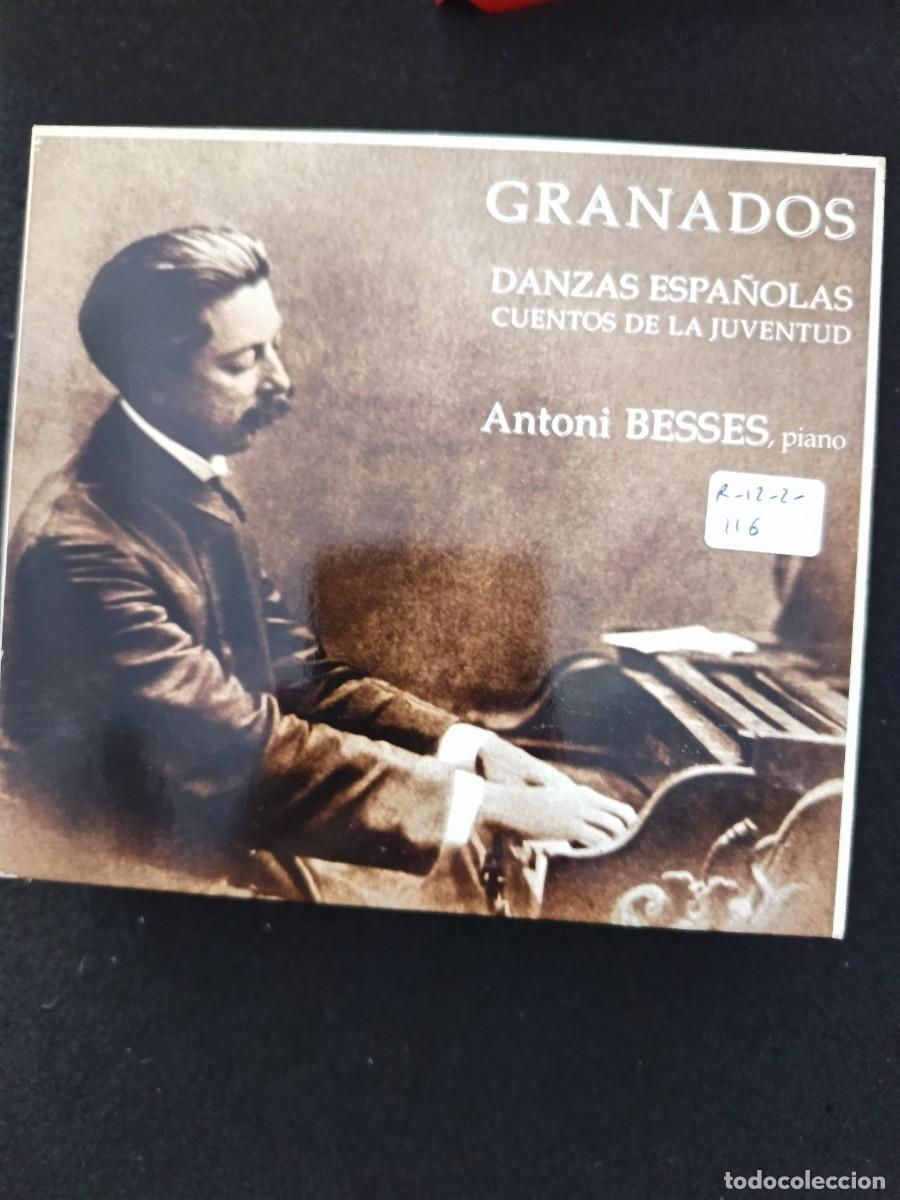 CDs de M&uacute;sica: GRANADOS. DANZAS ESPA&Ntilde;OLAS. CUENTOS DE LA JUVENTUD. PIANO: ANTONI BESSES