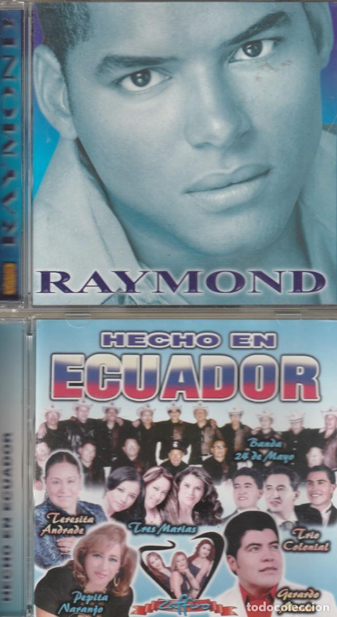 CDs de M&uacute;sica: LOTE DE 2 CDS-HECHO EN ECUADOR + RAY MOND-Raymond (CD Usted Le Pasa Lo Mismo)