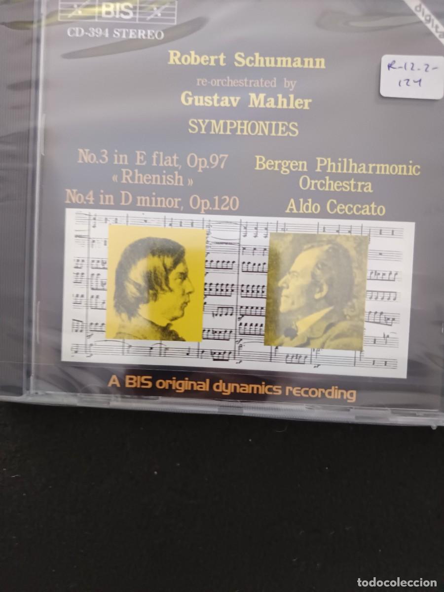 CDs de M&uacute;sica: ROBERT SCHUMANN REORCHESTRATED BY GUSTAV MAHLER. SYMPHONIES. DIR.: ALDO CECCATO