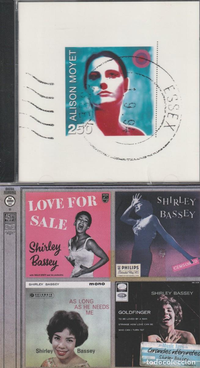 CDs de M&uacute;sica: LOTE 2 CDS-Alison Moyet &ndash; Essex-1994-+ Shirley Bassey-2007-CD, Compilation-DIGIPACK