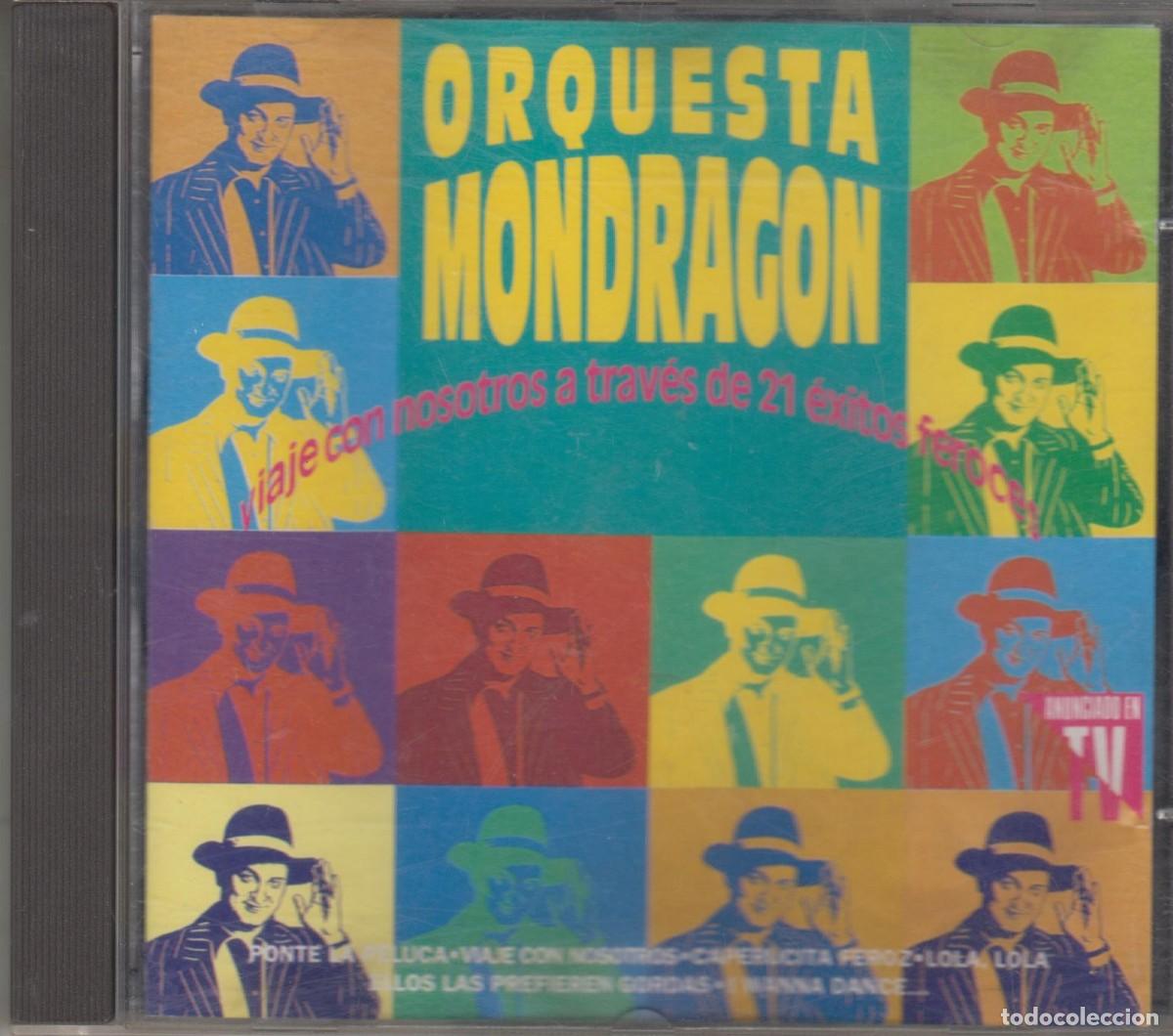 CDs de M&uacute;sica: Orquesta Mondrag&oacute;n cd Viaje con nosotros a trav&eacute;s de 21 &eacute;xitos feroces 1992 EMI