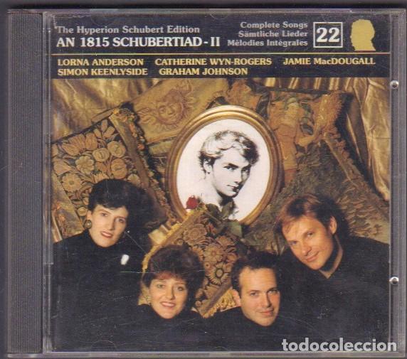 CDs de M&uacute;sica: THE HYPERION SCHUBERT EDITION - COMPLETE SONG 22 / LORNA ANDERSON.../ CD ALBUM 1994 RF-14638