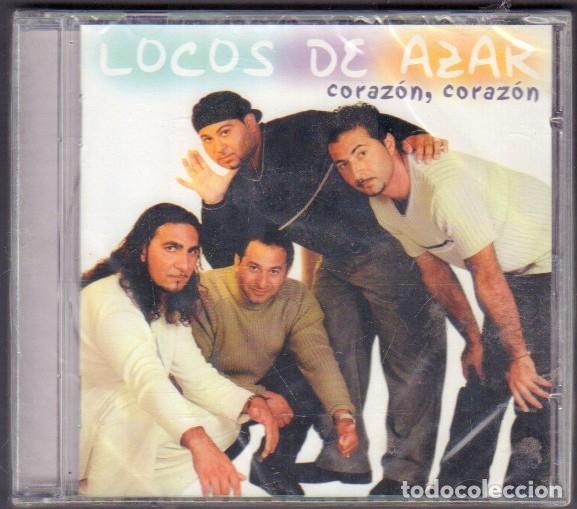 CDs de M&uacute;sica: LOCOS DE AZAR - CORAZON, CORAZON / ROTO EN MIL PEDAZOS../ CD ALBUM PRECINTADO RF-14640
