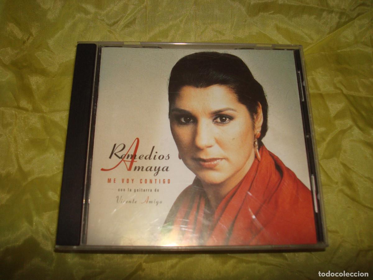 CDs de M&uacute;sica: REMEDIOS AMAYA. ME VOY CONTIGO. GUITARRA : VICENTE AMIGO. CD. IMPECABLE (#)