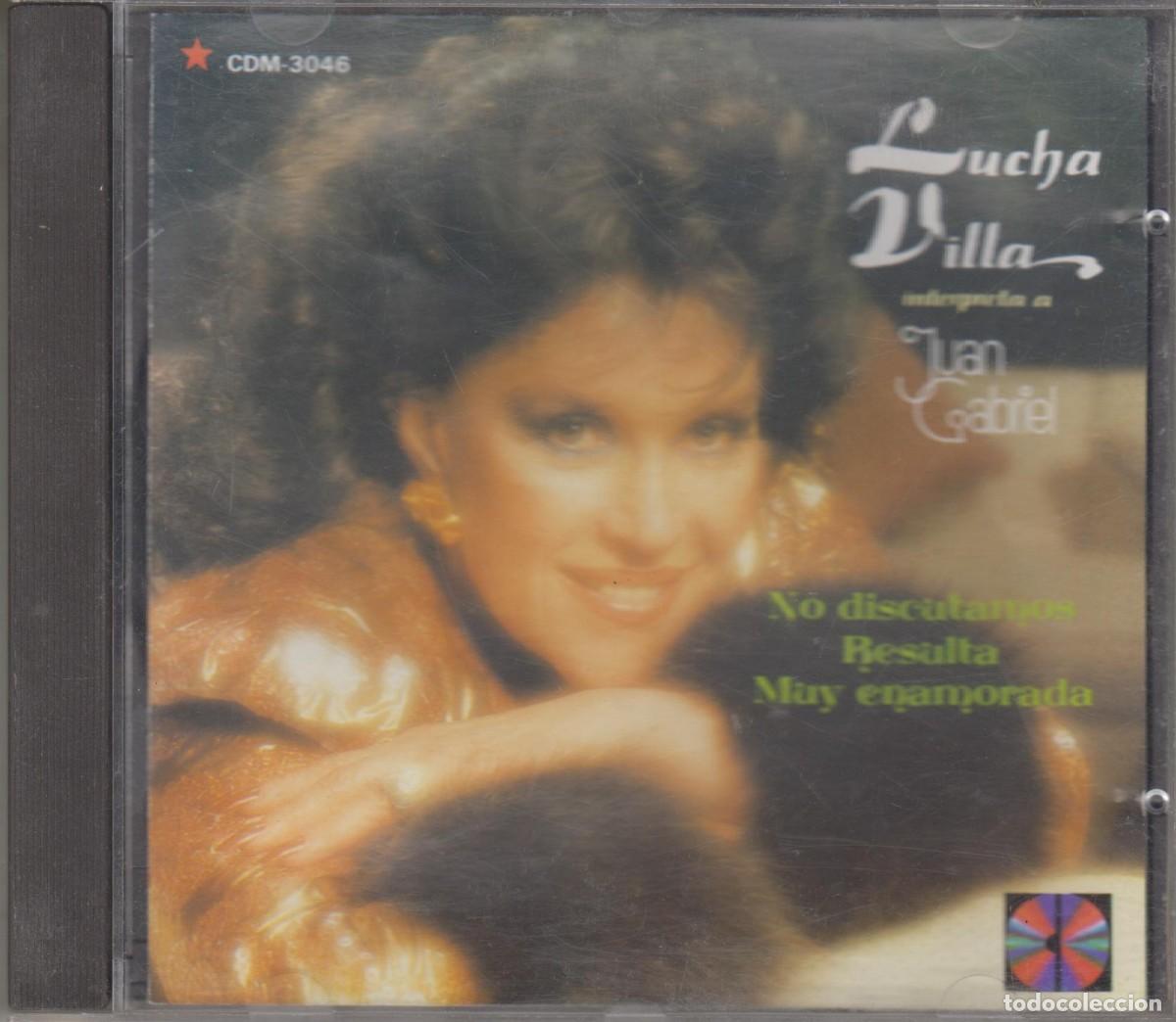 CDs de M&uacute;sica: Lucha Villa interpreta a Juan Gabriel cd 1990 M&eacute;xico