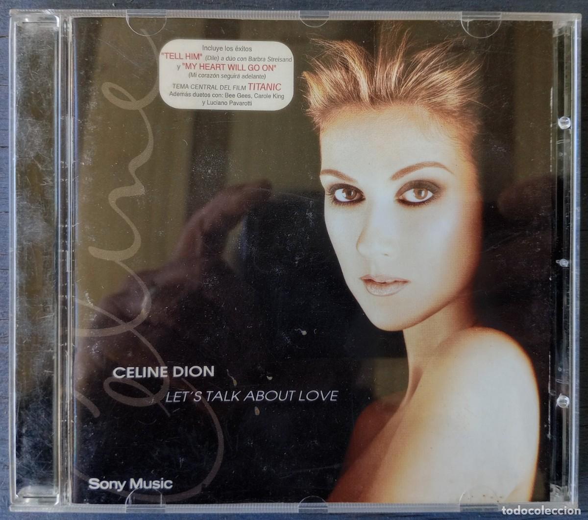 CDs de M&uacute;sica: Celine Dion Let's Talk About Love 1997 CD Argentina Barbra Streisand Pavarotti Titanic