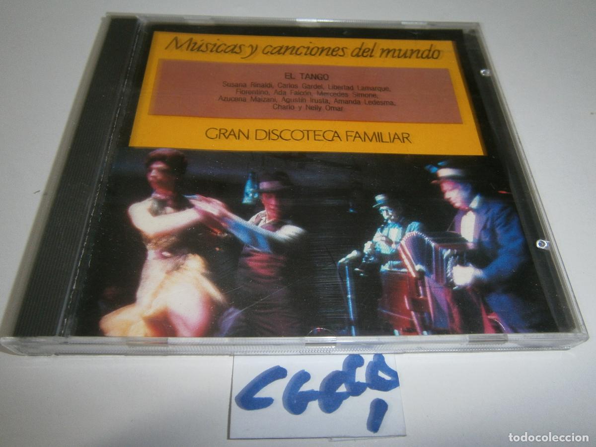 CDs de M&uacute;sica: ANTIGUO CD - MUSICA Y CANCIONES DEL MUNDO - TANGO
