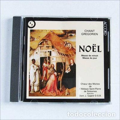 CDs de M&uacute;sica: Chant gr&eacute;gorien: No&euml;l (Messe de minuit - Messe du jour)- 3229262216128