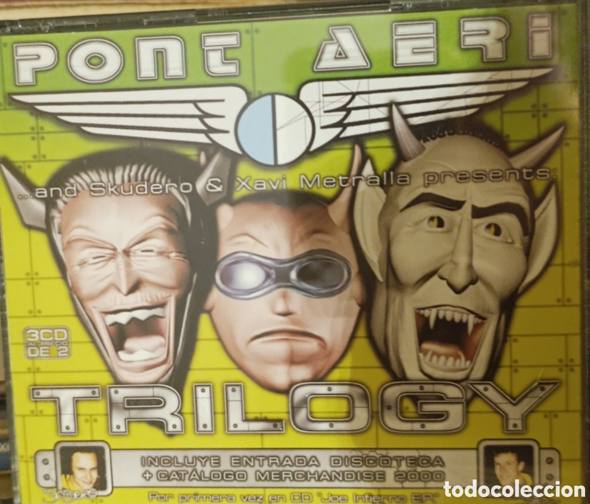 CDs de M&uacute;sica: Pont Aeri Trilogy (3 CD) - Impecable - Completo con Invitaci&oacute;n y Cat&aacute;logo
