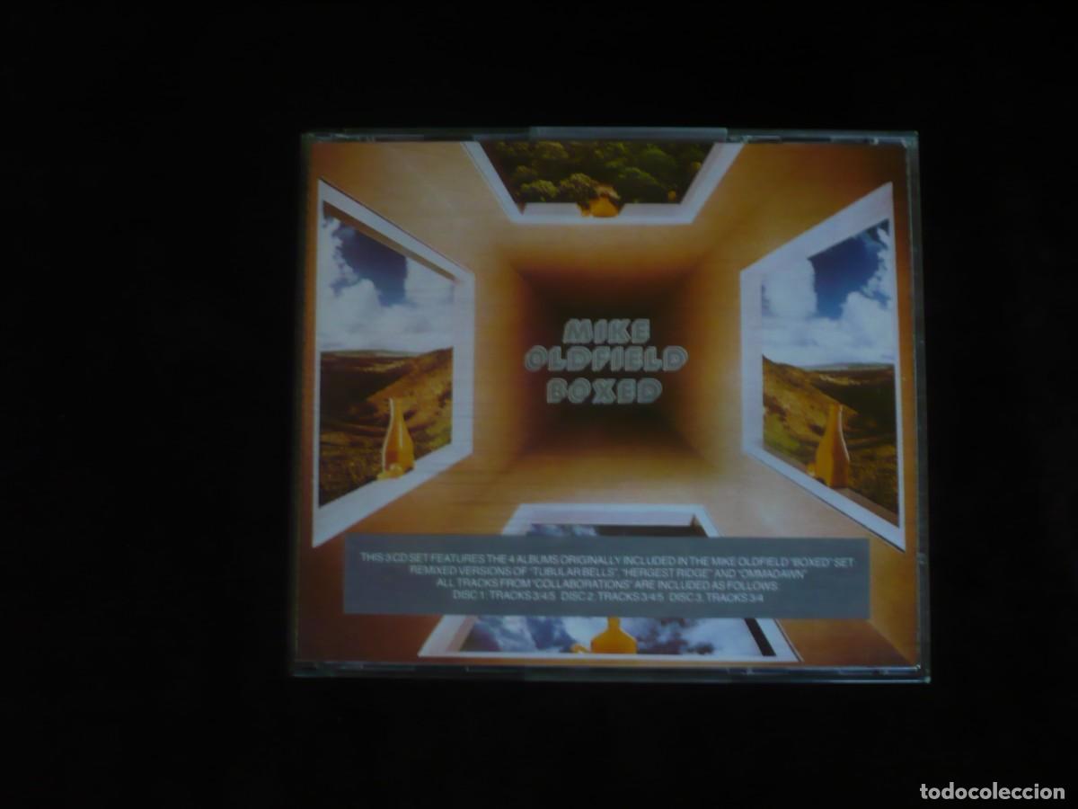 CDs de m&uacute;sica: mike oldfield boxed - con 3 cd como nuevos + librito - Foto 1